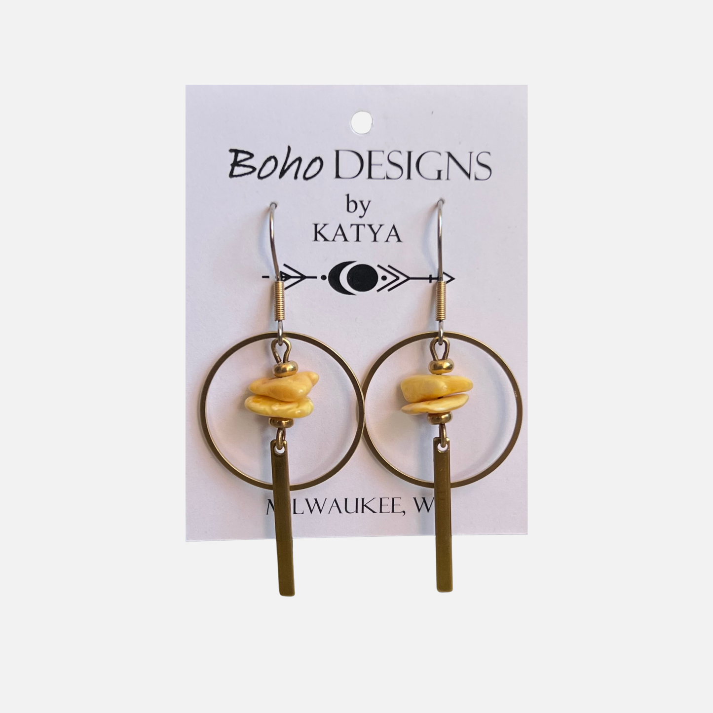 Boho Designs by Katya Earrings #43