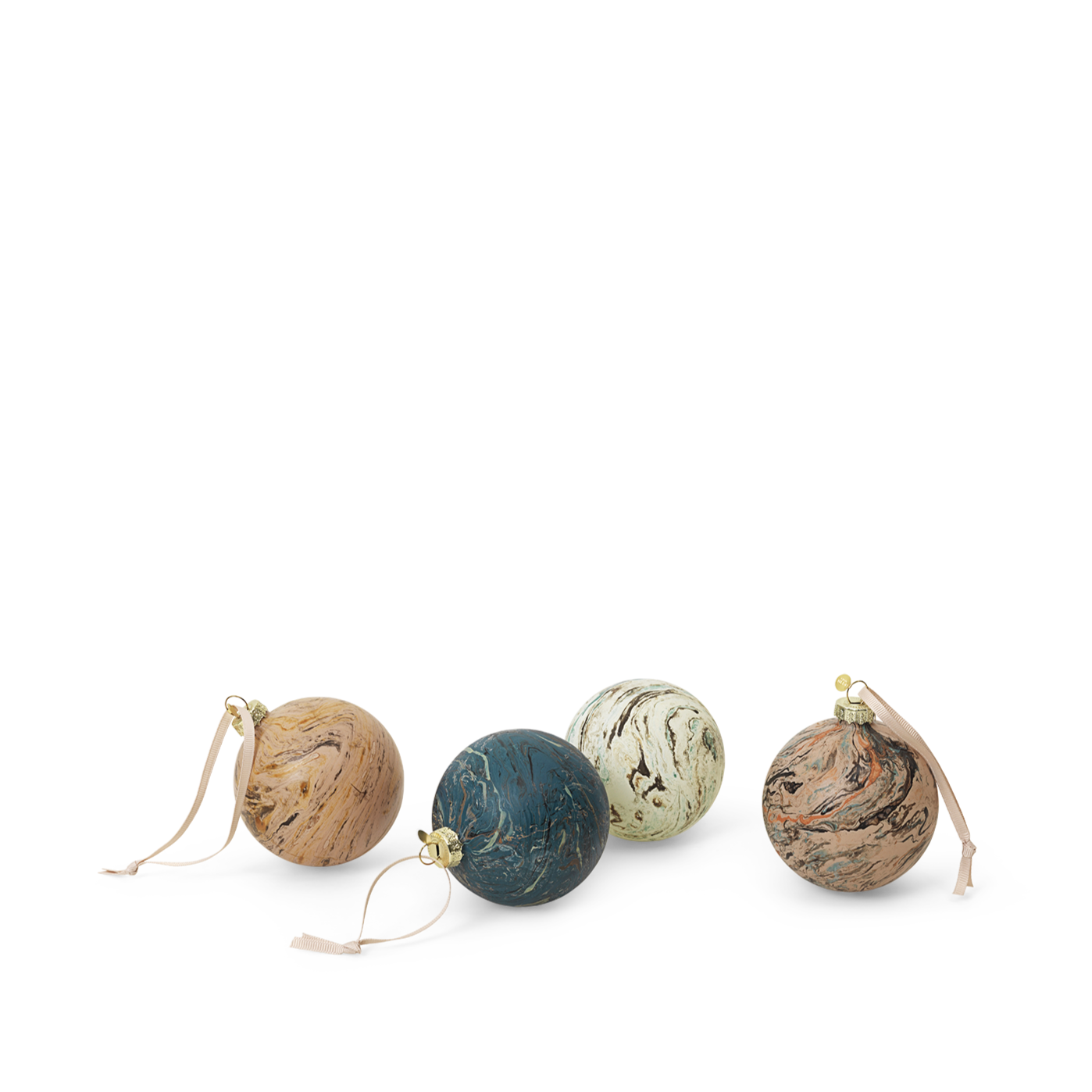 Ferm Living Marble Baubles