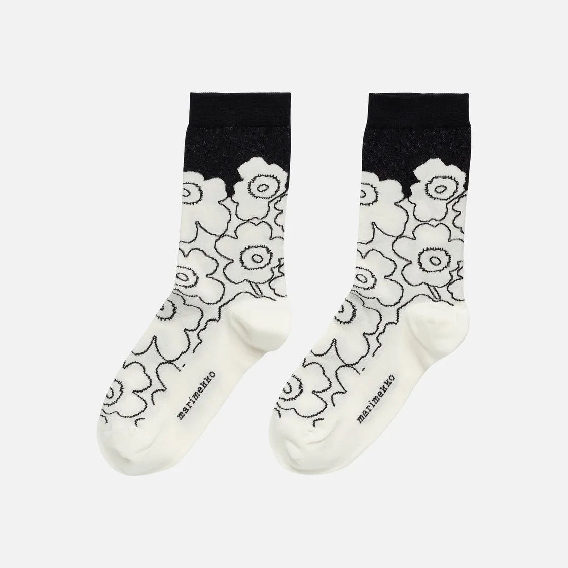 Marimekko Linjaus Piirto Unikko Socks
