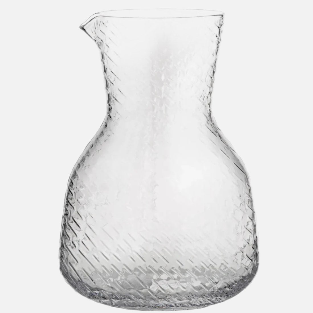 Carafe Domestic En Verre - Fabriquée En Italie - Élégante Et Authentique