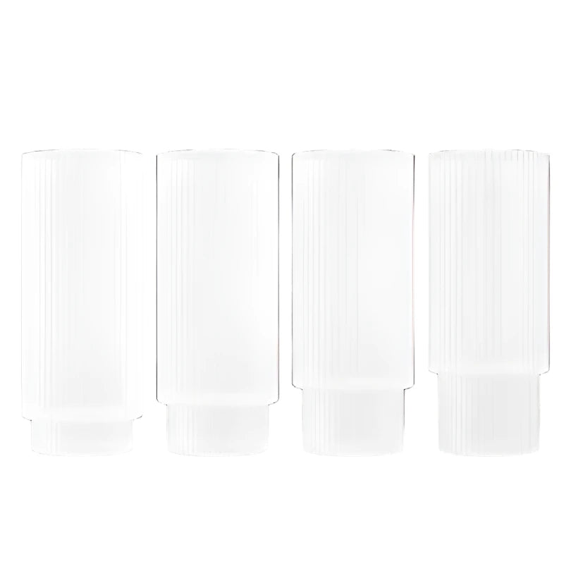 Ferm Living Ripple Long Drink Glasses - Set of 4