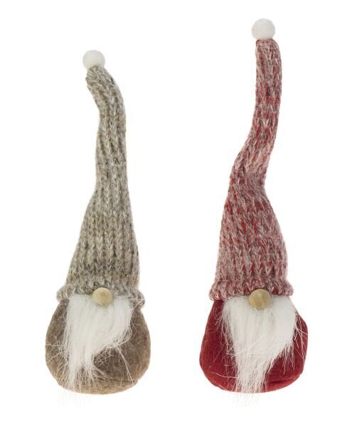 Weiste Santa Gnome with Sparkle Pom Sweater Hat