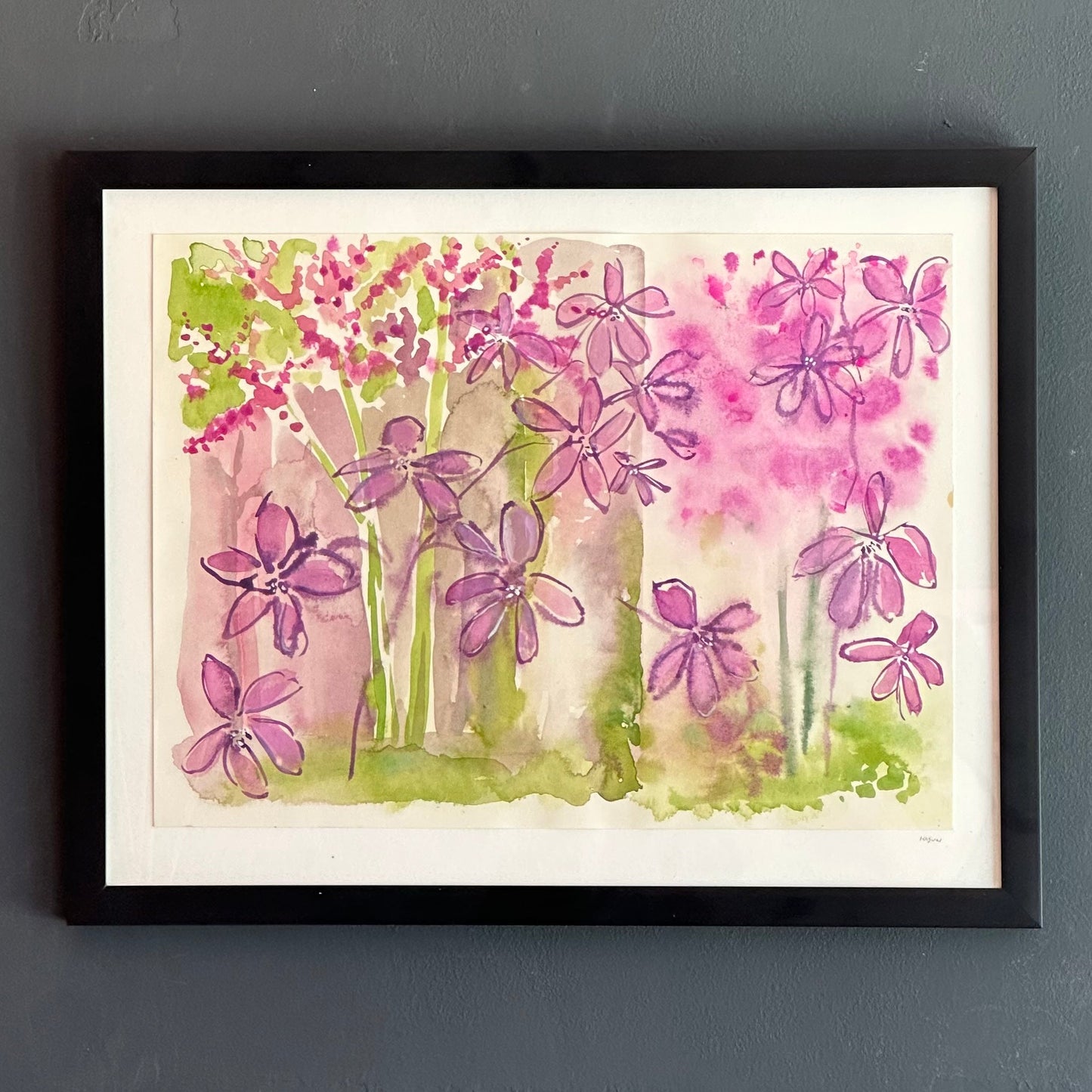 Mike Kasun "redbud and apple blossom"