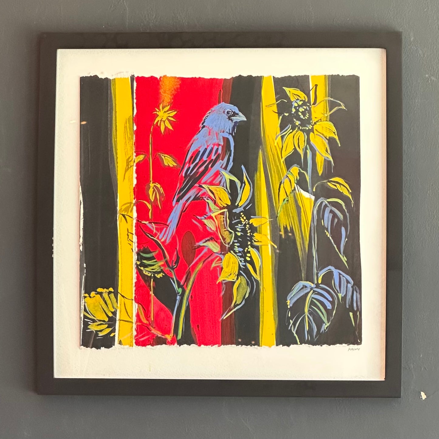 Mike Kasun "indigo bunting"