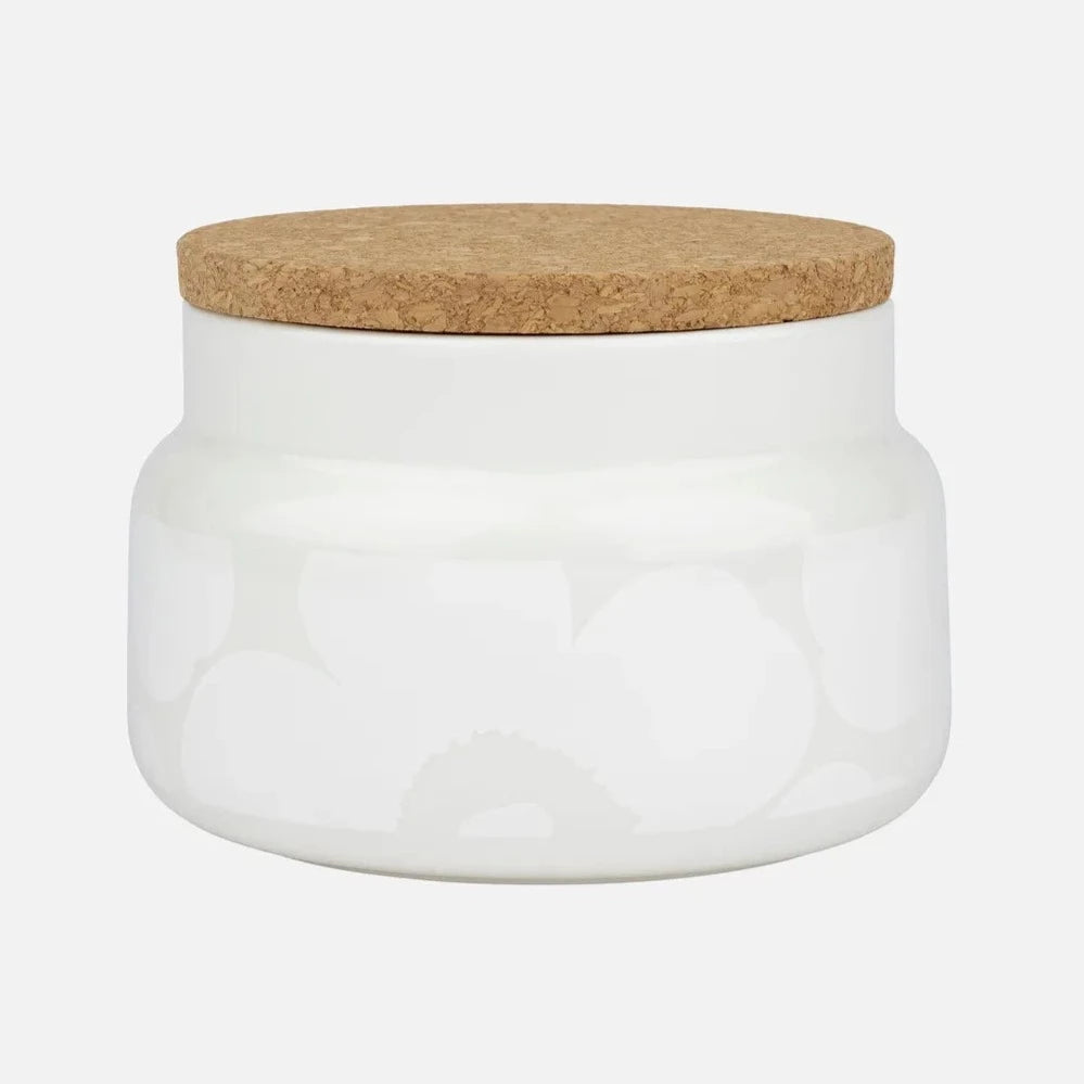 Marimekko Unikko Jar with Cork Lid – Olson House