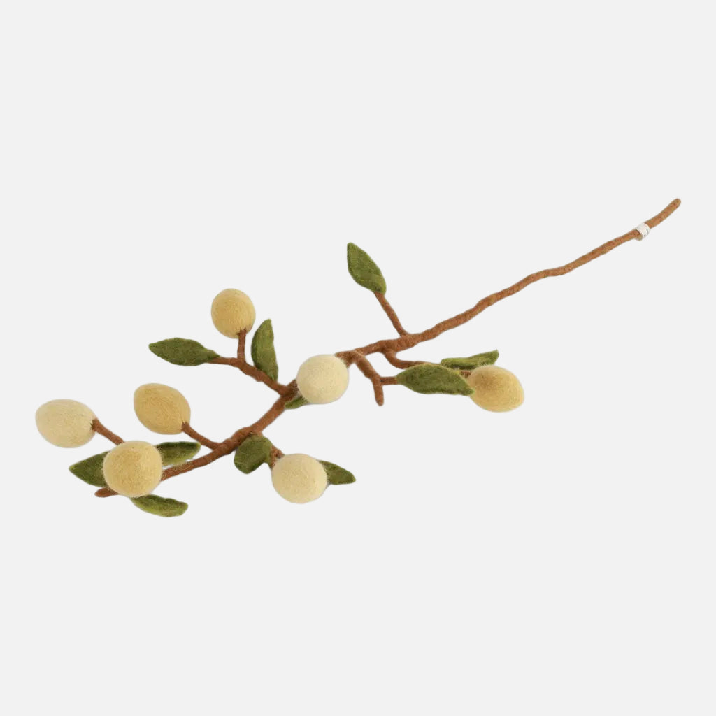 Gry & Sif Felt Lemon Branch