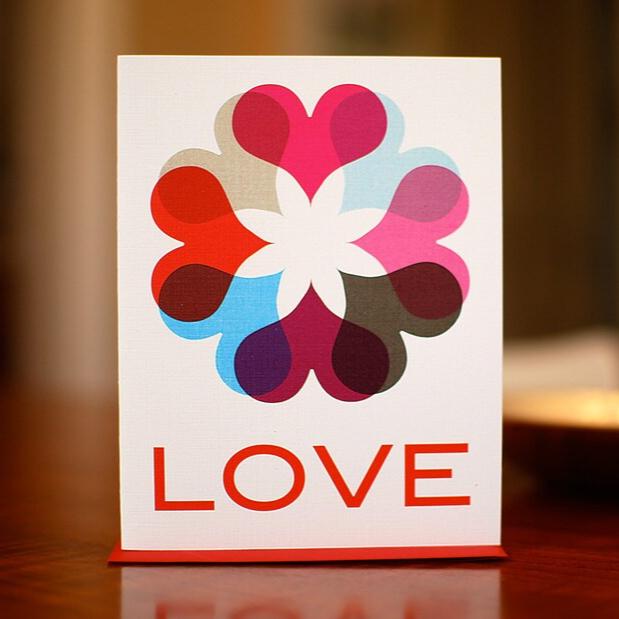 Man vs. George Designs Greeting Cards