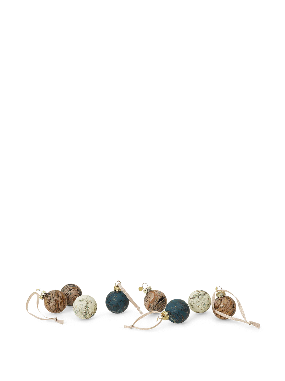 Ferm Living Marble Baubles