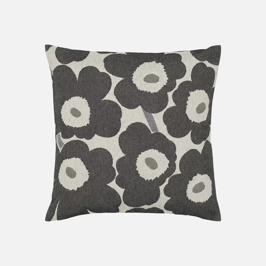 Marimekko Pieni Unikko Cushion Cover, Grey