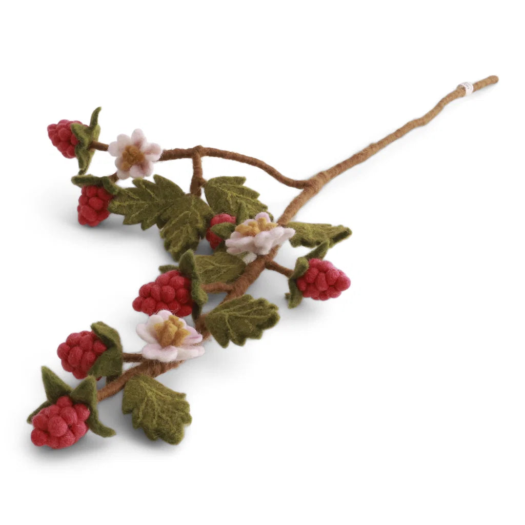 Gry & Sif Felt Raspberry Branch