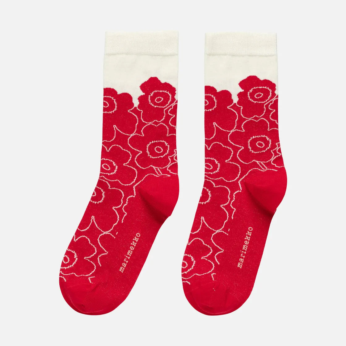 Marimekko Linjaus Piirto Unikko Socks