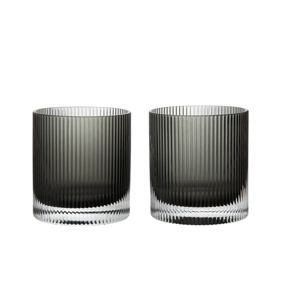 Ferm Living Ripple Tumbler Glasses