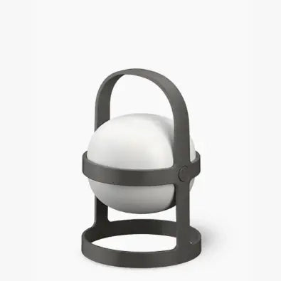 Rosendahl Soft Spot Slate Grey Solar Lantern - 7.3"