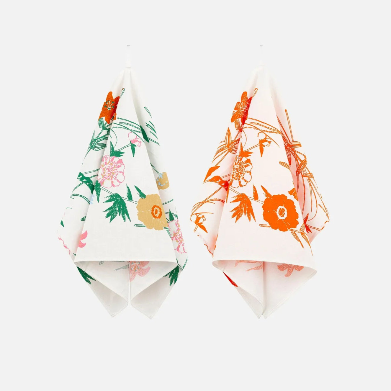 Marimekko Puutarhakutsut Tea Towel Set