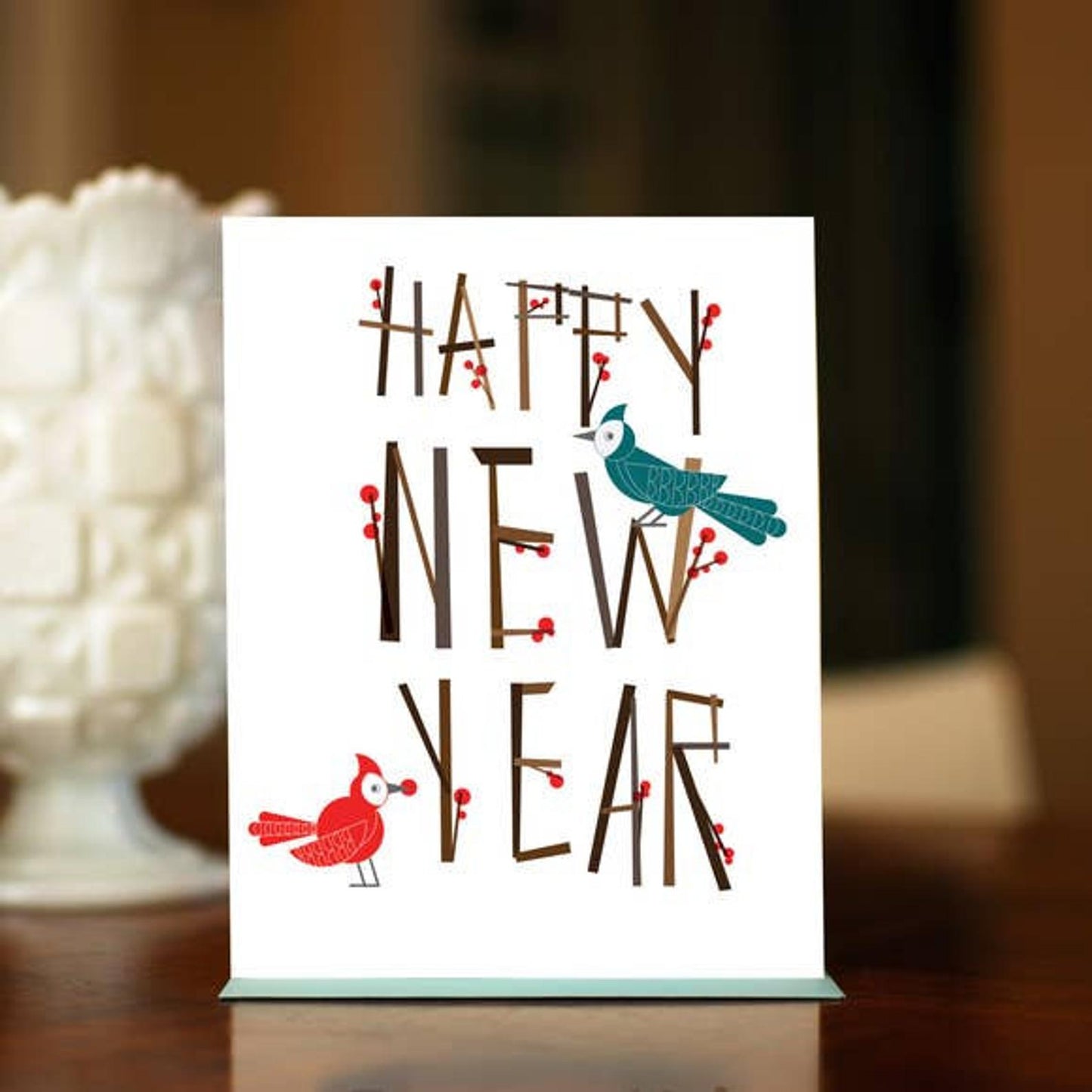 Man vs. George Designs Greeting Cards
