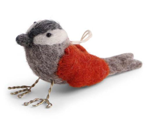 Én Gry & Sif Felt Bird Ornament