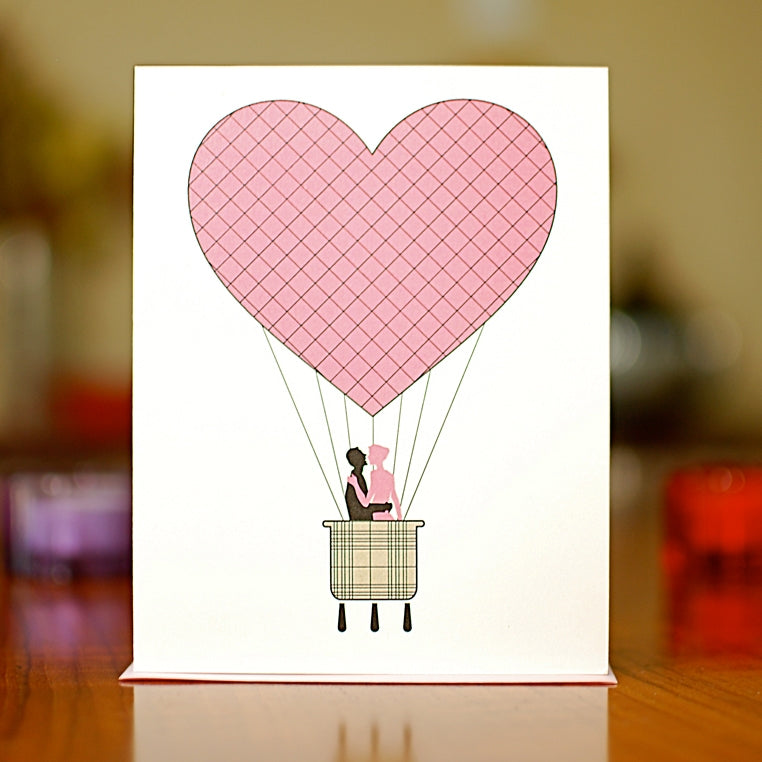 Man vs. George Designs Greeting Cards