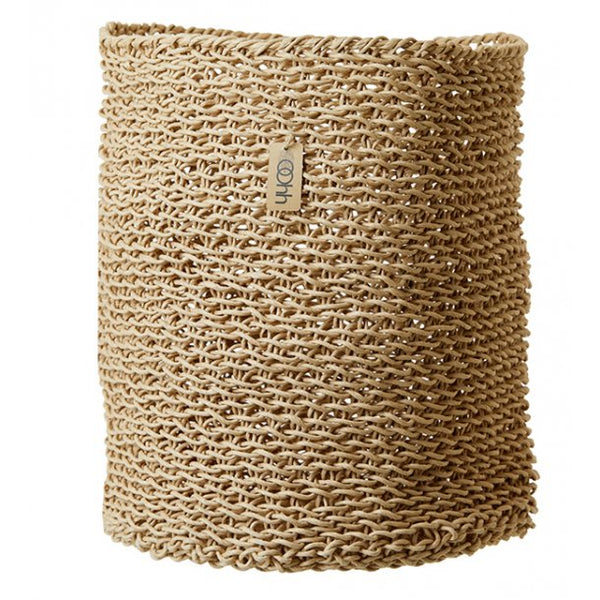 OOhh Collection Woven Paper Basket, Giant