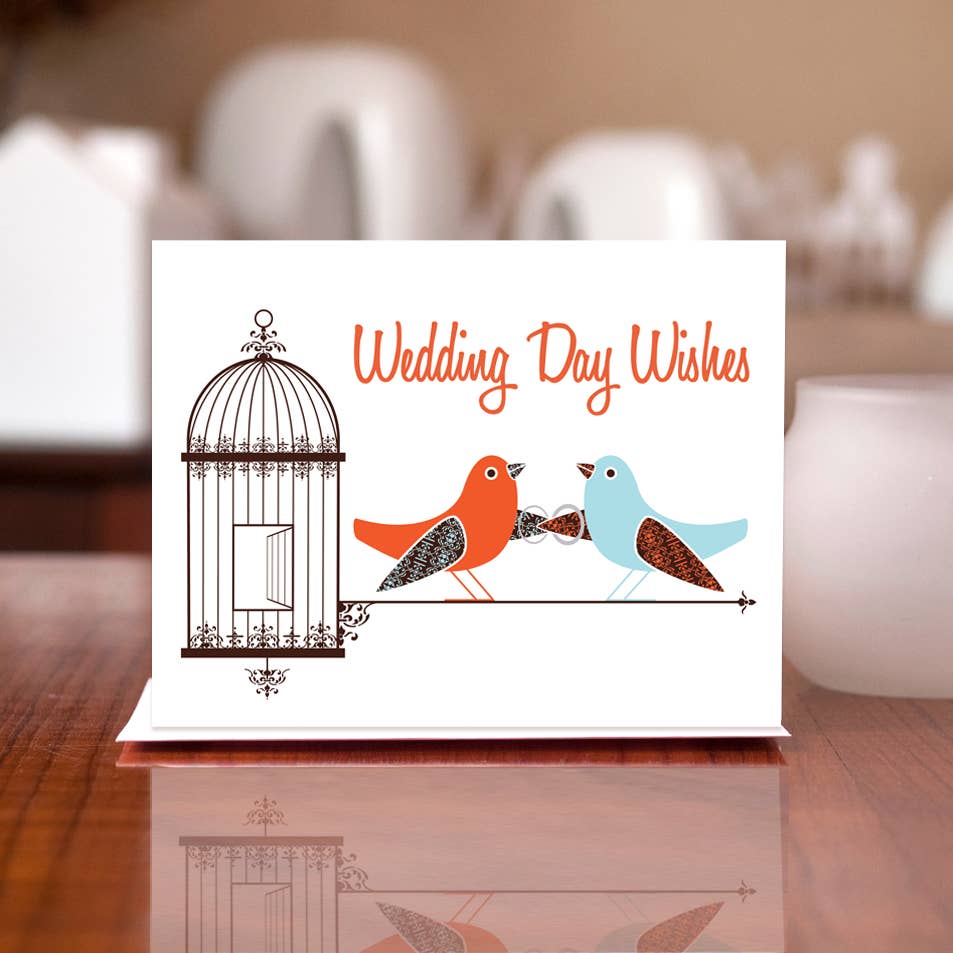 Man vs. George Designs Greeting Cards