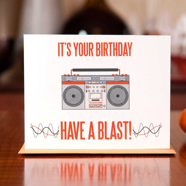 Man vs. George Designs Greeting Cards