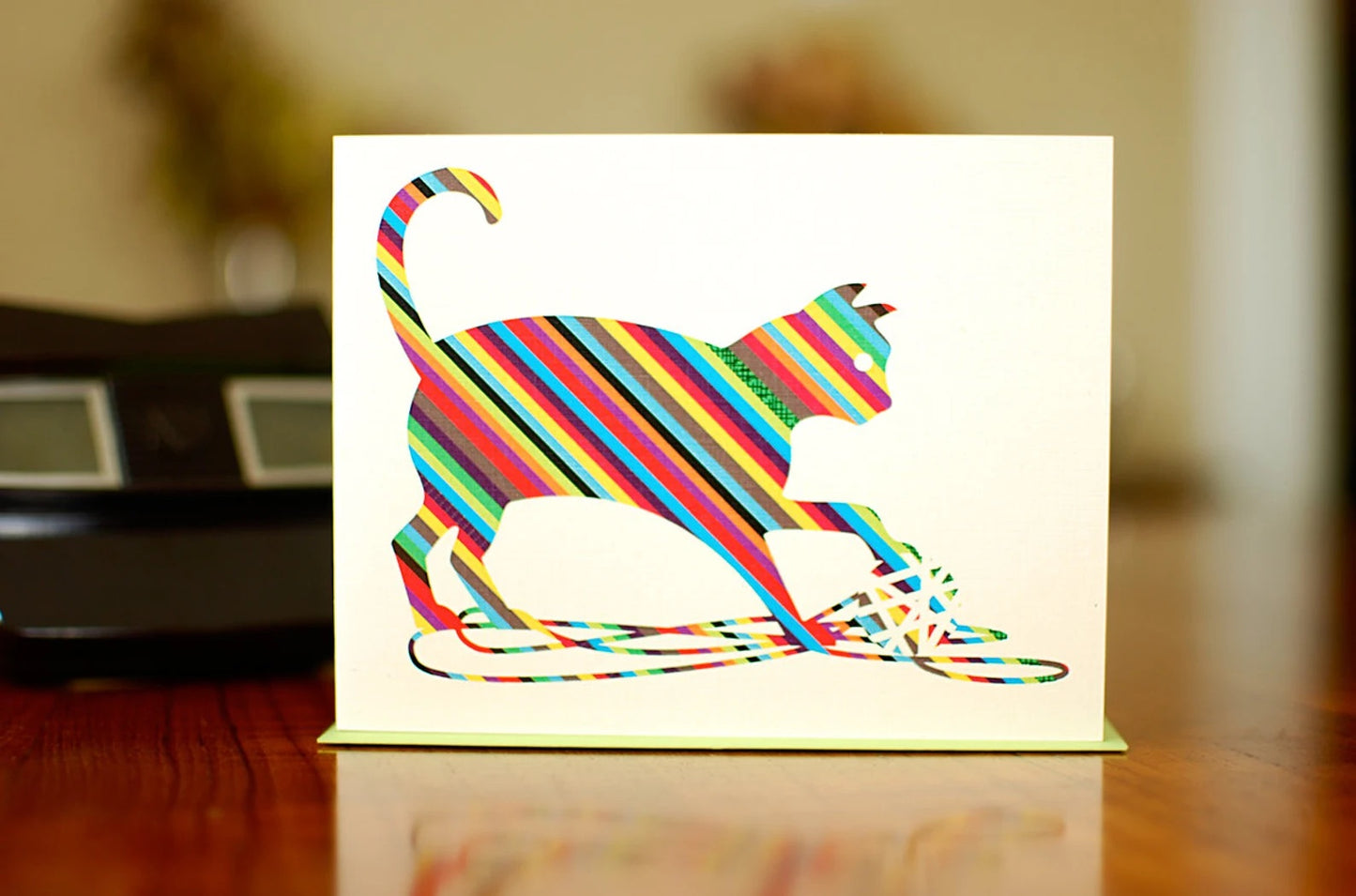 Man vs. George Designs Greeting Cards