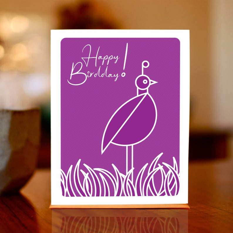 Man vs. George Designs Greeting Cards