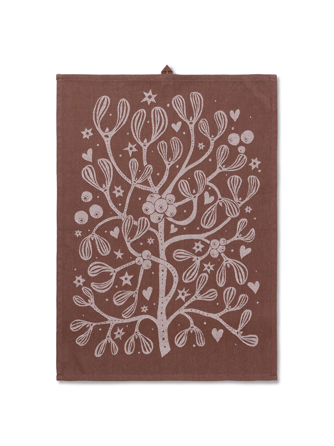 Ferm Living Mistletoe Tea Towel