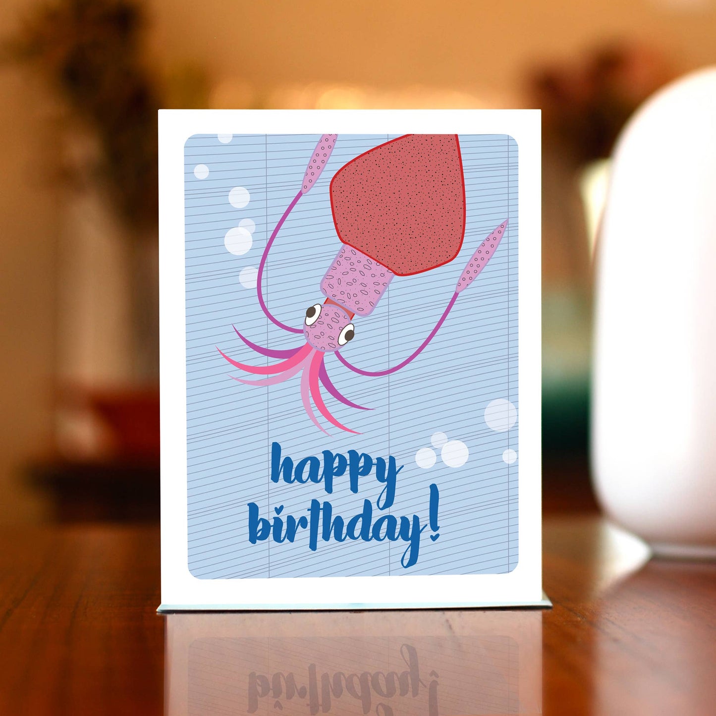 Man vs. George Designs Greeting Cards