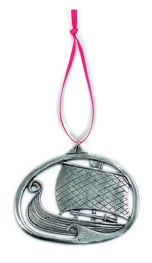 Norwegian Pewter Ornament