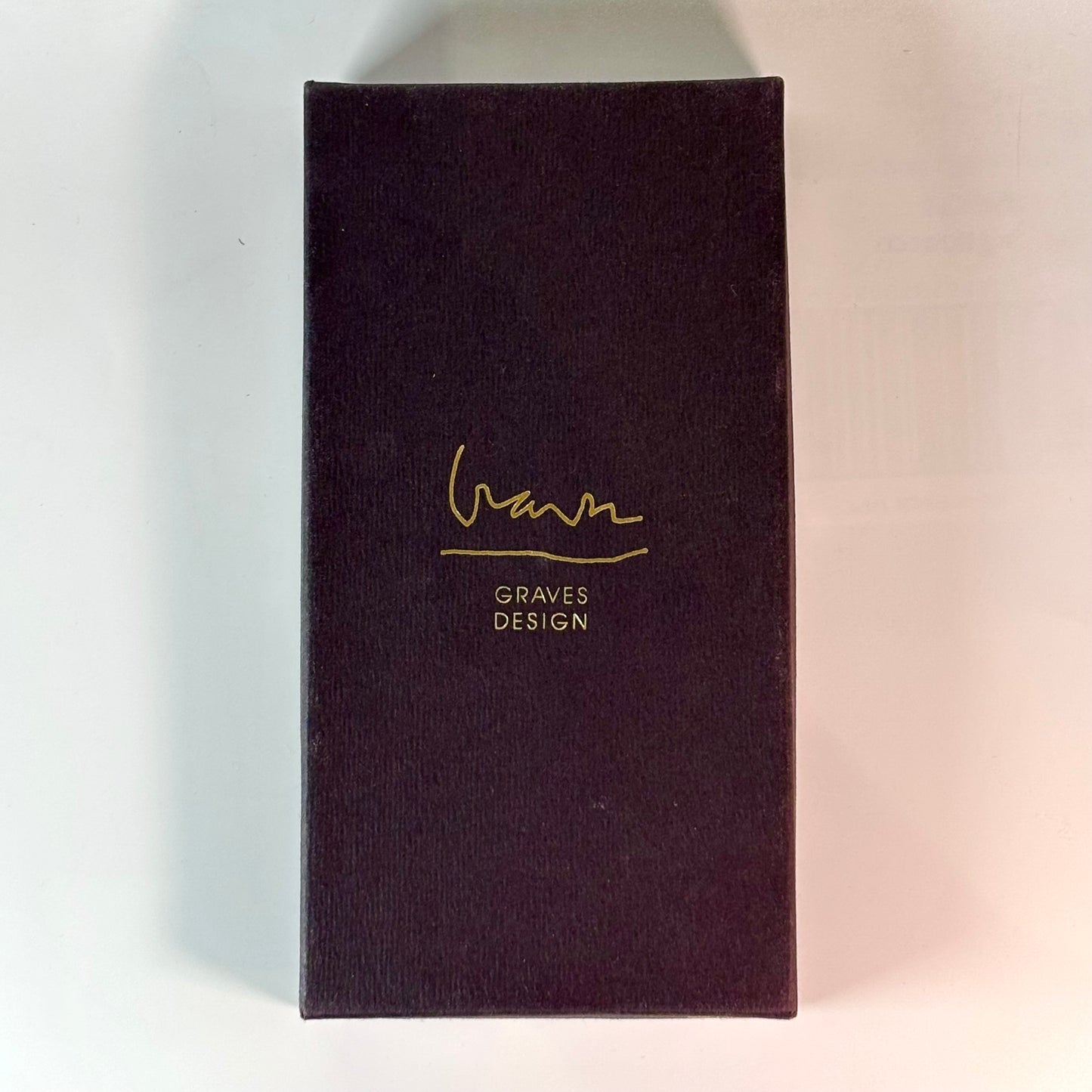 Vintage Michael Graves Leather Wallet/Checkbook Cover