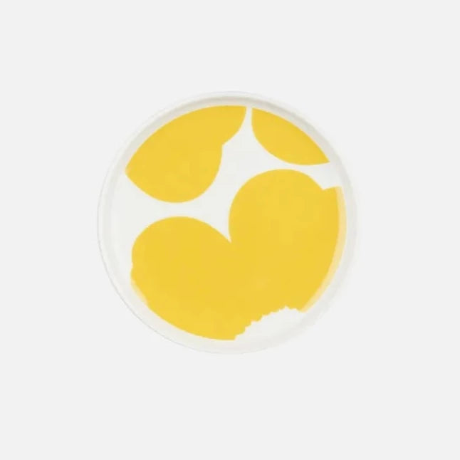 Marimekko Spring Yellow Iso Unikko Plates