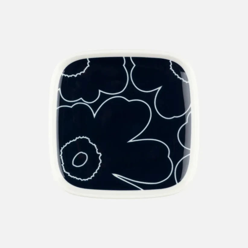 Marimekko Piirto Unikko Square Plate