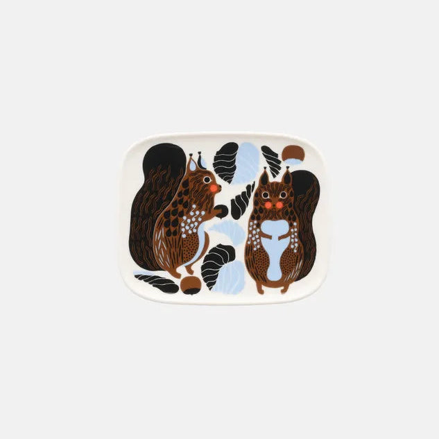 Marimekko Kurre Plate, 12x15 cm