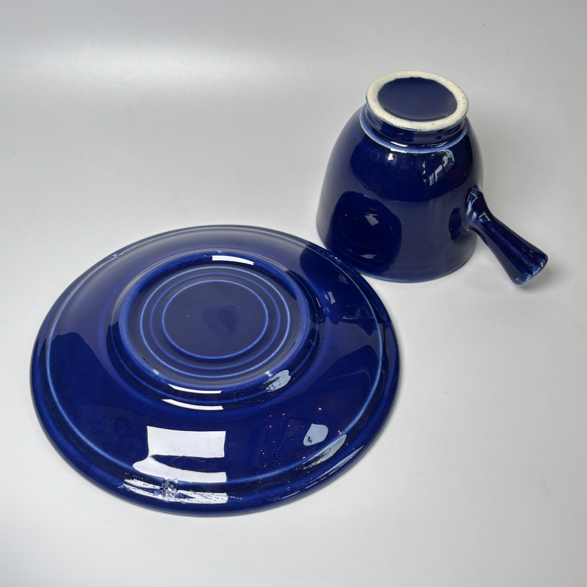 Vintage Fiestaware Demitasse Cup & Saucer Set