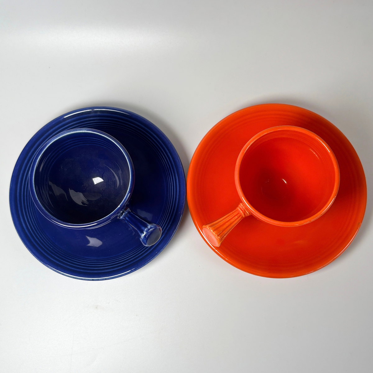 Vintage Fiestaware Demitasse Cup & Saucer Set