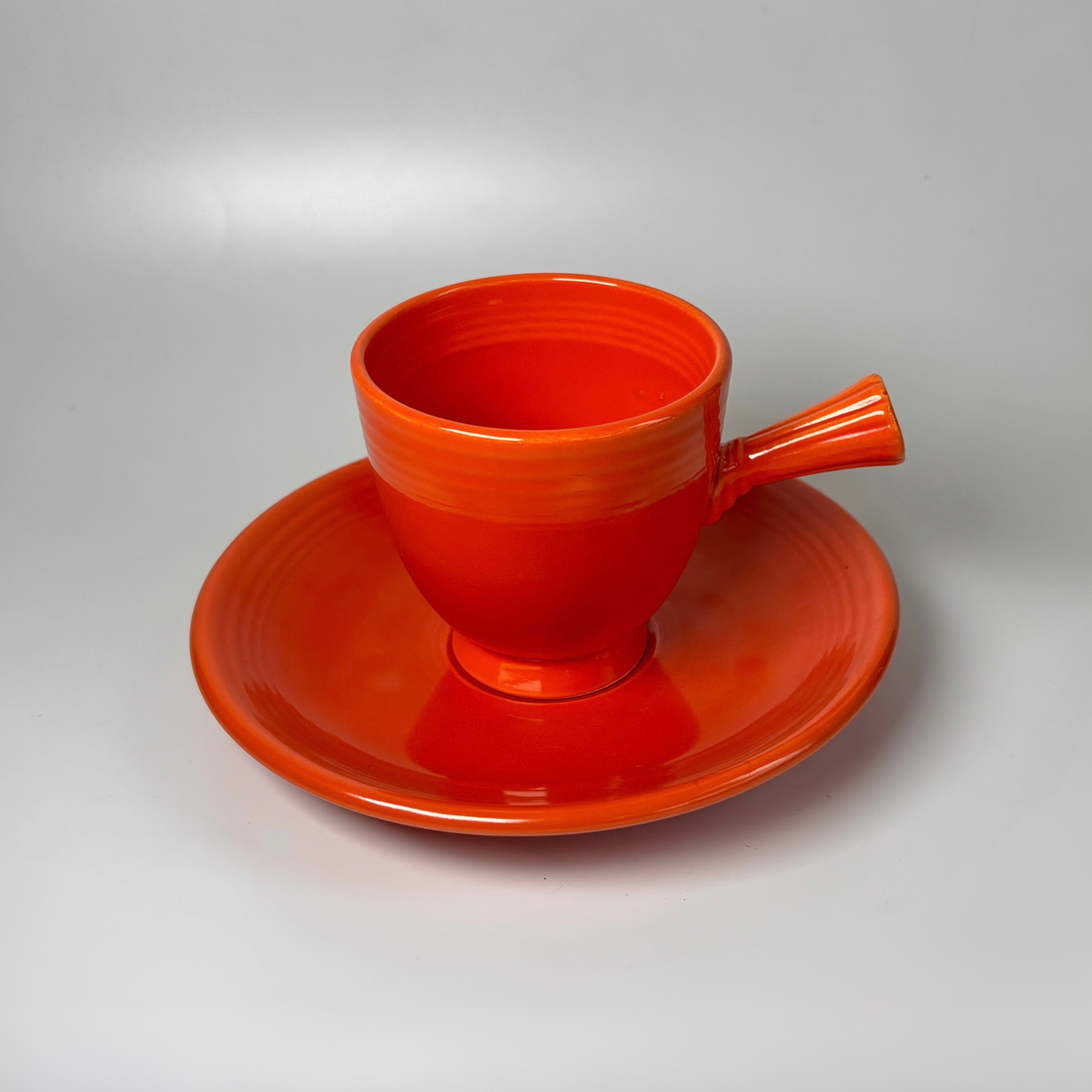 Vintage Fiestaware Demitasse Cup & Saucer Set
