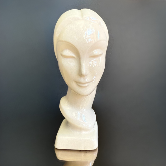 Vintage American Art Clay Co Bust
