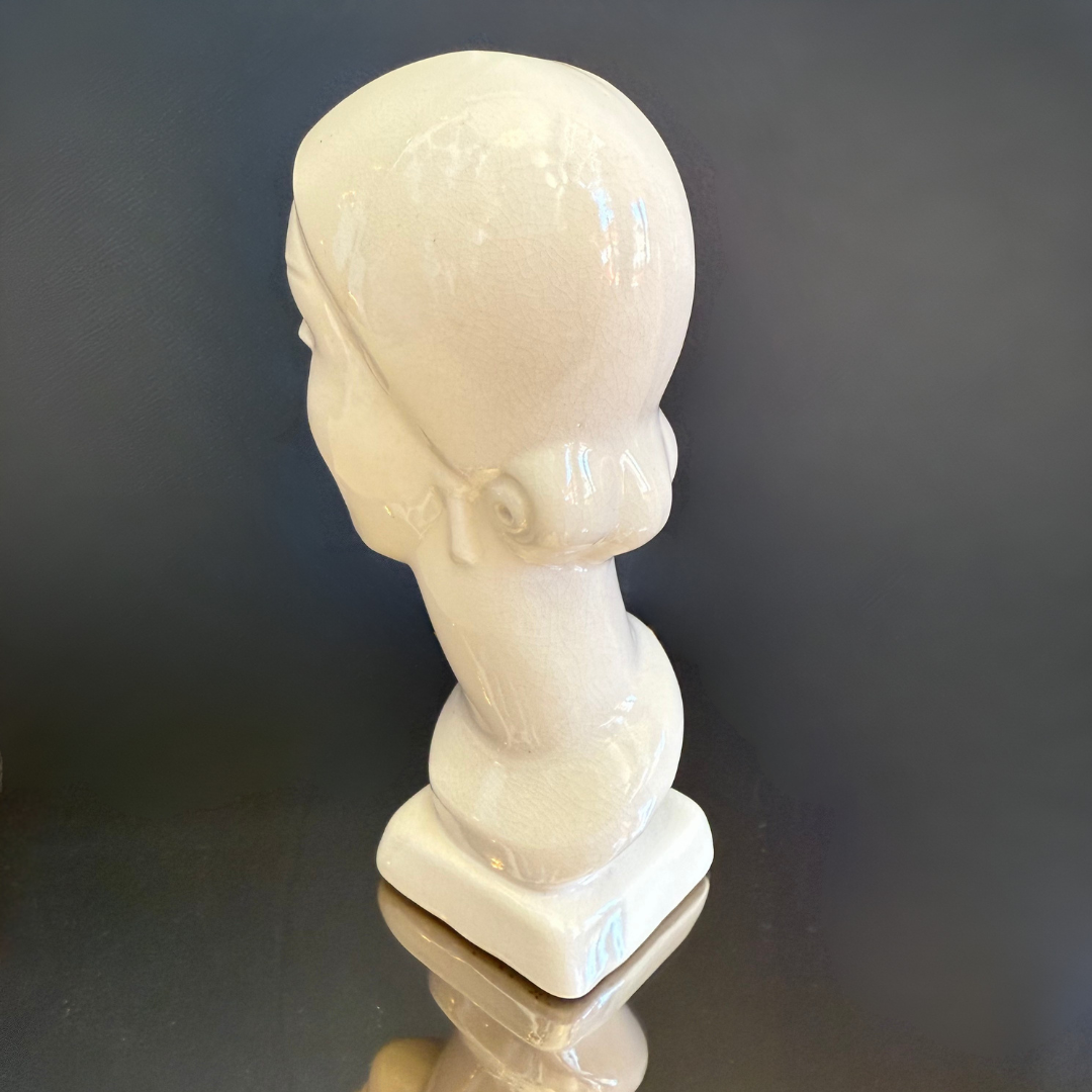 Vintage American Art Clay Co Bust