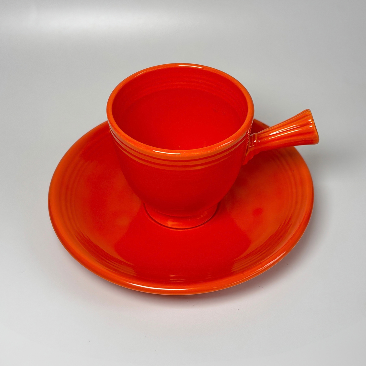 Vintage Fiestaware Demitasse Cup & Saucer Set