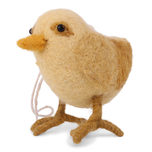 Én Gry  & Sif Felt Standing Yellow Chicken