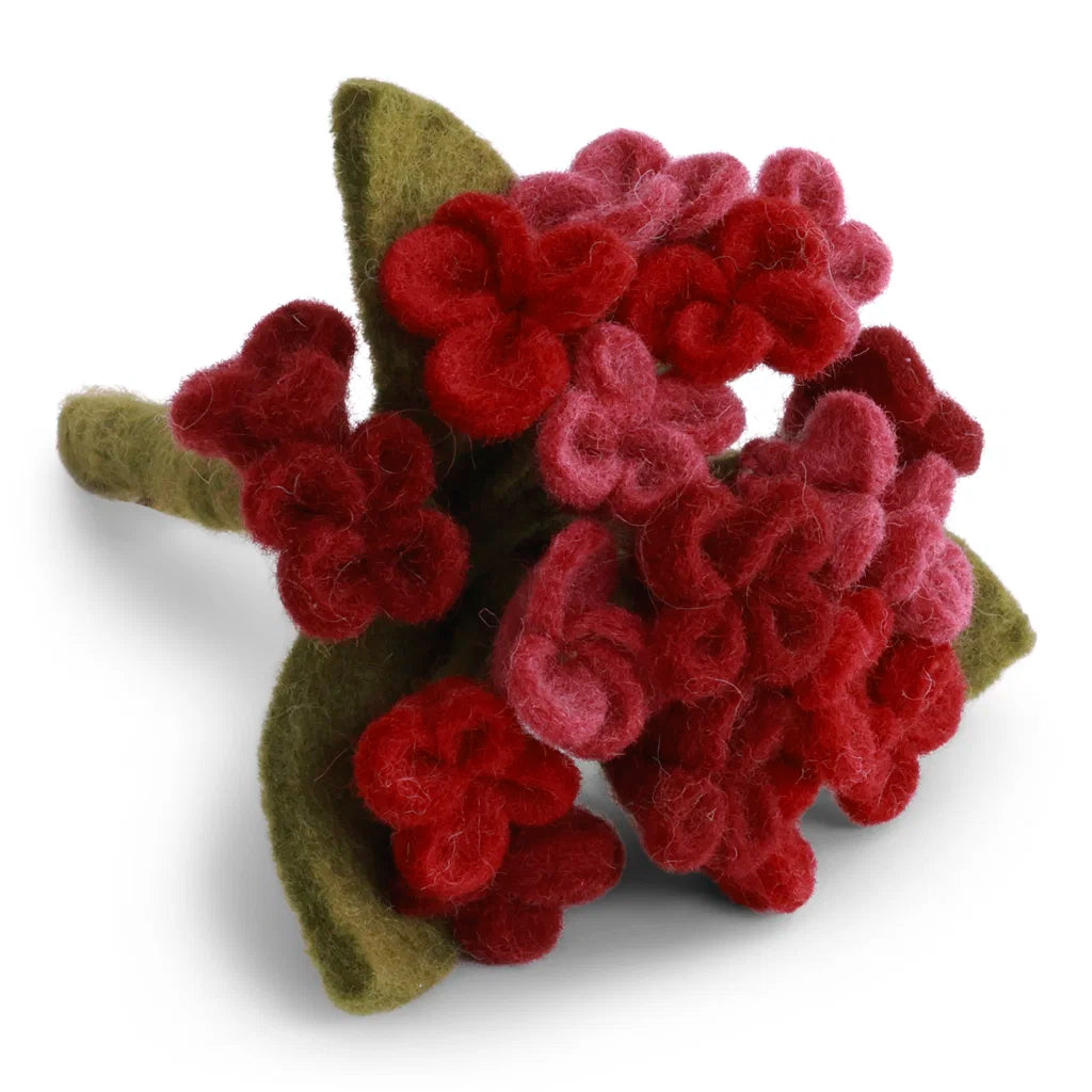 Gry & Sif Felt Small Hydrangea