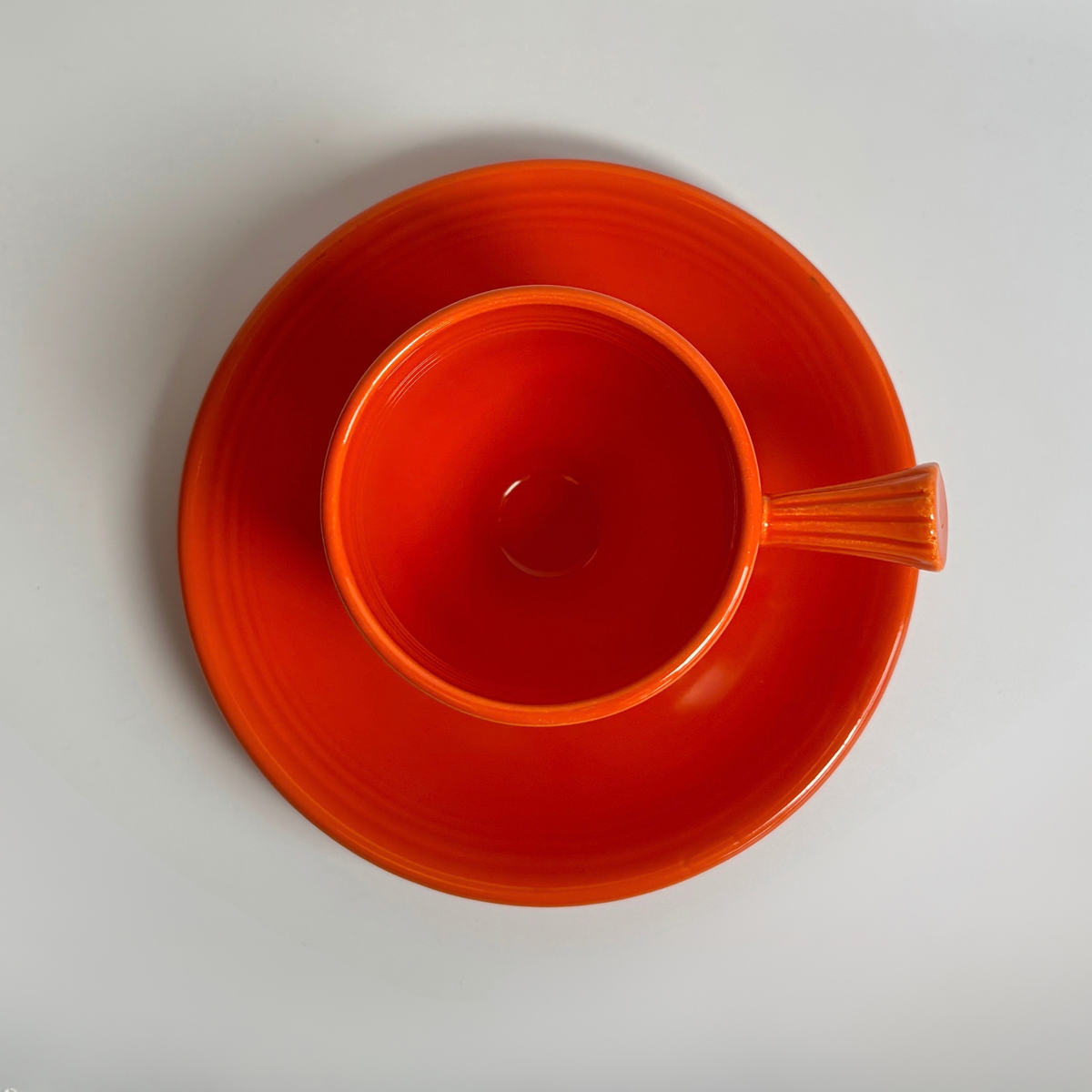 Vintage Fiestaware Demitasse Cup & Saucer Set