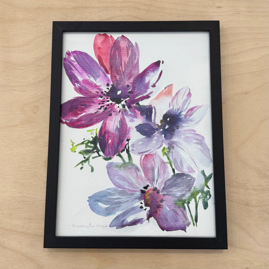 Emma Daisy - "Purple Anemones"