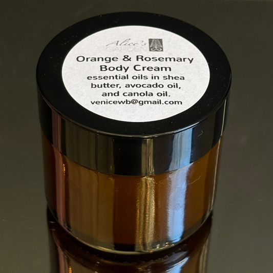 Alice's Garden Orange & Rosemary Body Cream