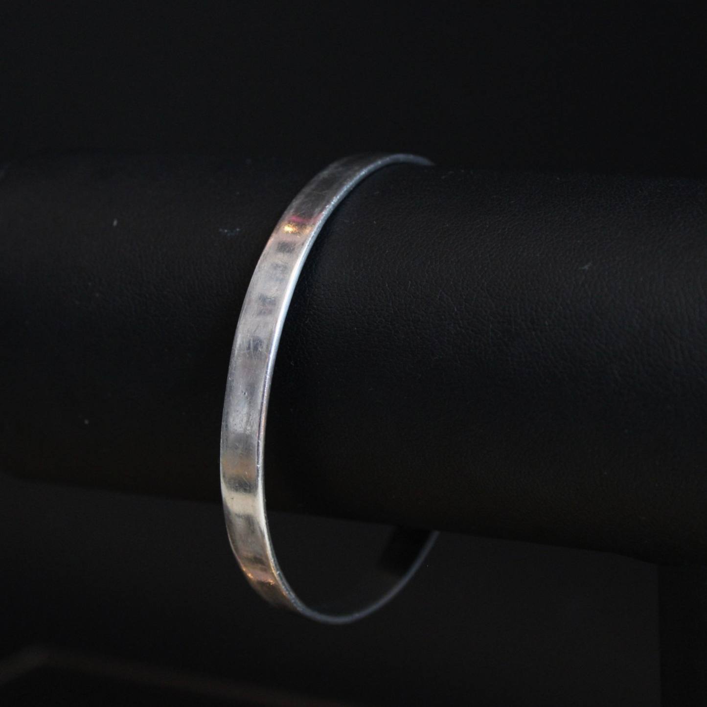 Vintage Mexican Taxco Silver Bangle