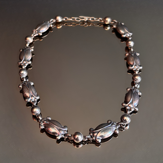 Vintage Georg Jensen Moonlight Blossom Necklace #15