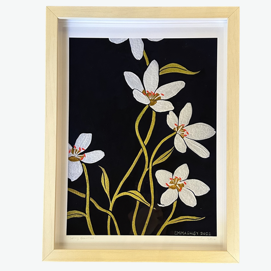 Emma Daisy - "Spring Beauties" Framed Giclée Print