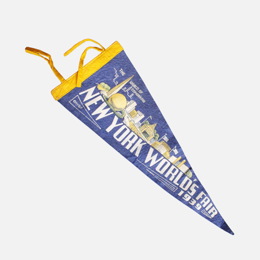 Vintage 1939 New York World's Fair Felt Pennant