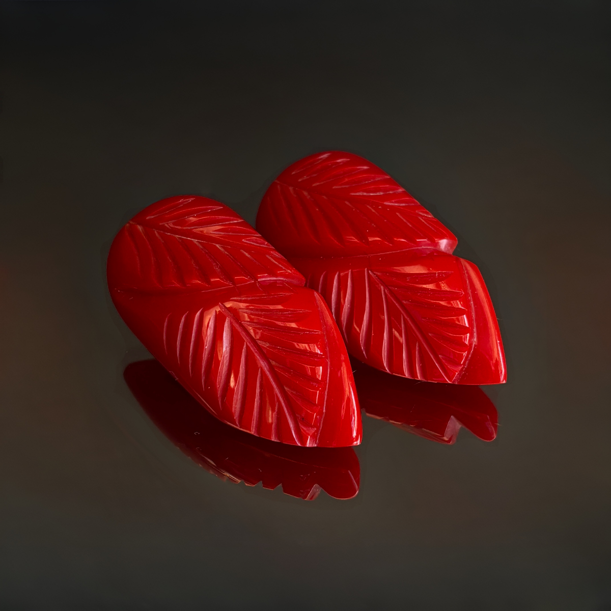 Bakelite Pierced Earrings