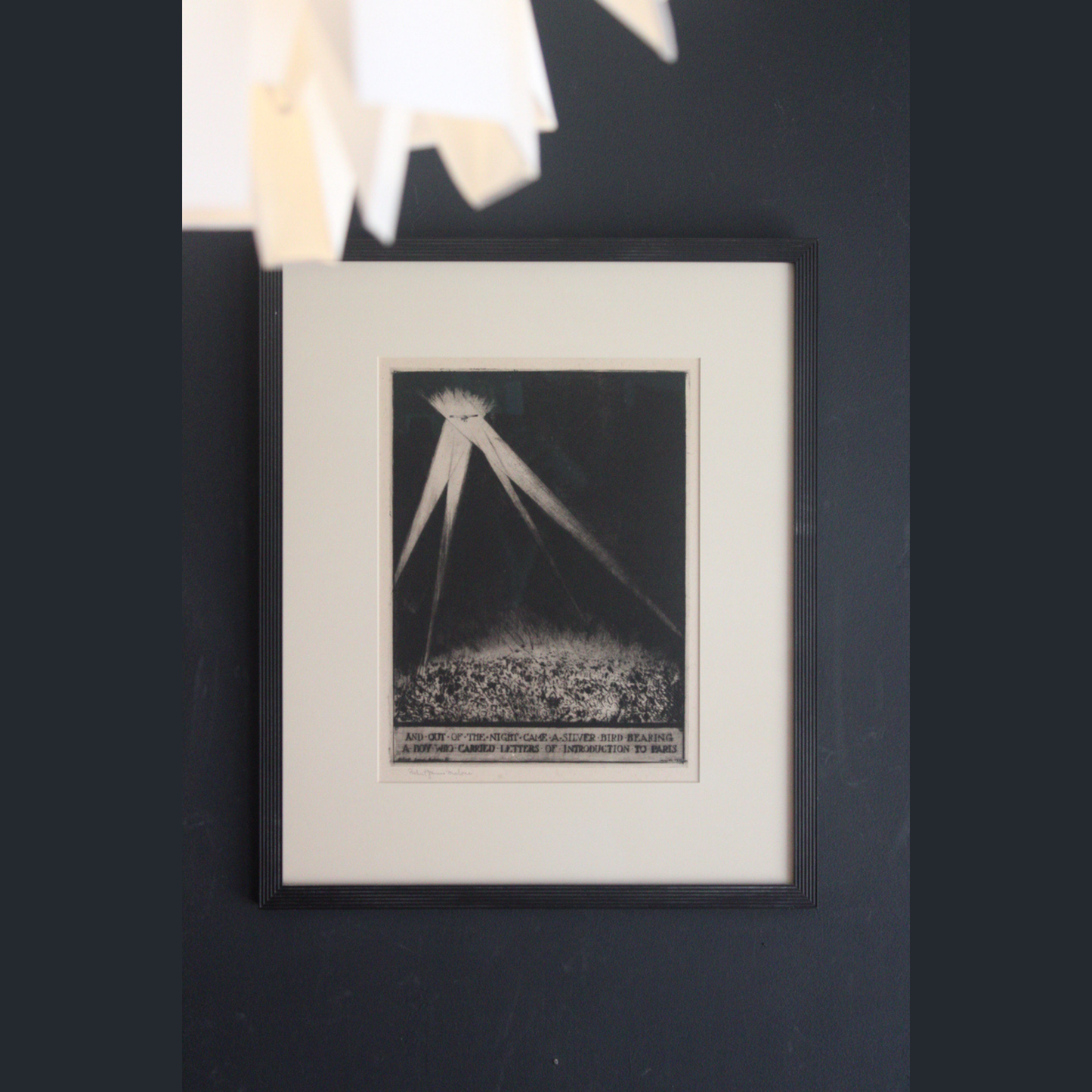 Vintage Robert James Malone "And Out Of The Night Came..."